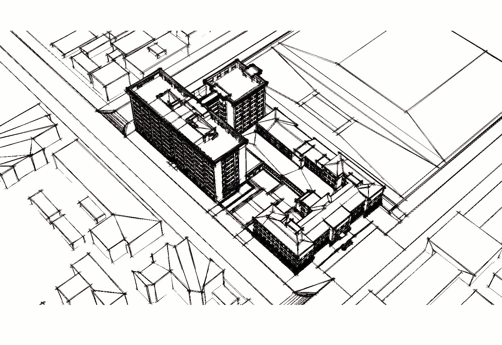 Istituto Besta Milano - 2^fase - Schizzo